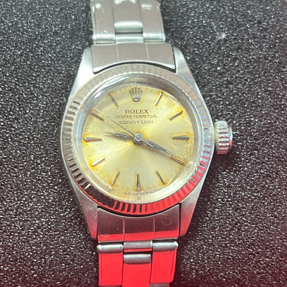 RARE Collectors dual signed ladies Rolex 26mm